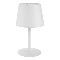 Lampa stołowa MAJA White 2935 TK Lighting biały metal tkanina