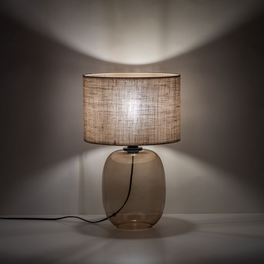 Lampa stołowa TK Lighting Melody Topaz Juta 5986
