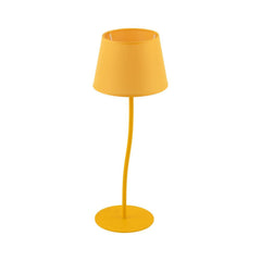 Lampa stołowa TK Lighting Nicola Yellow, stylowy akcent kolorystyczny