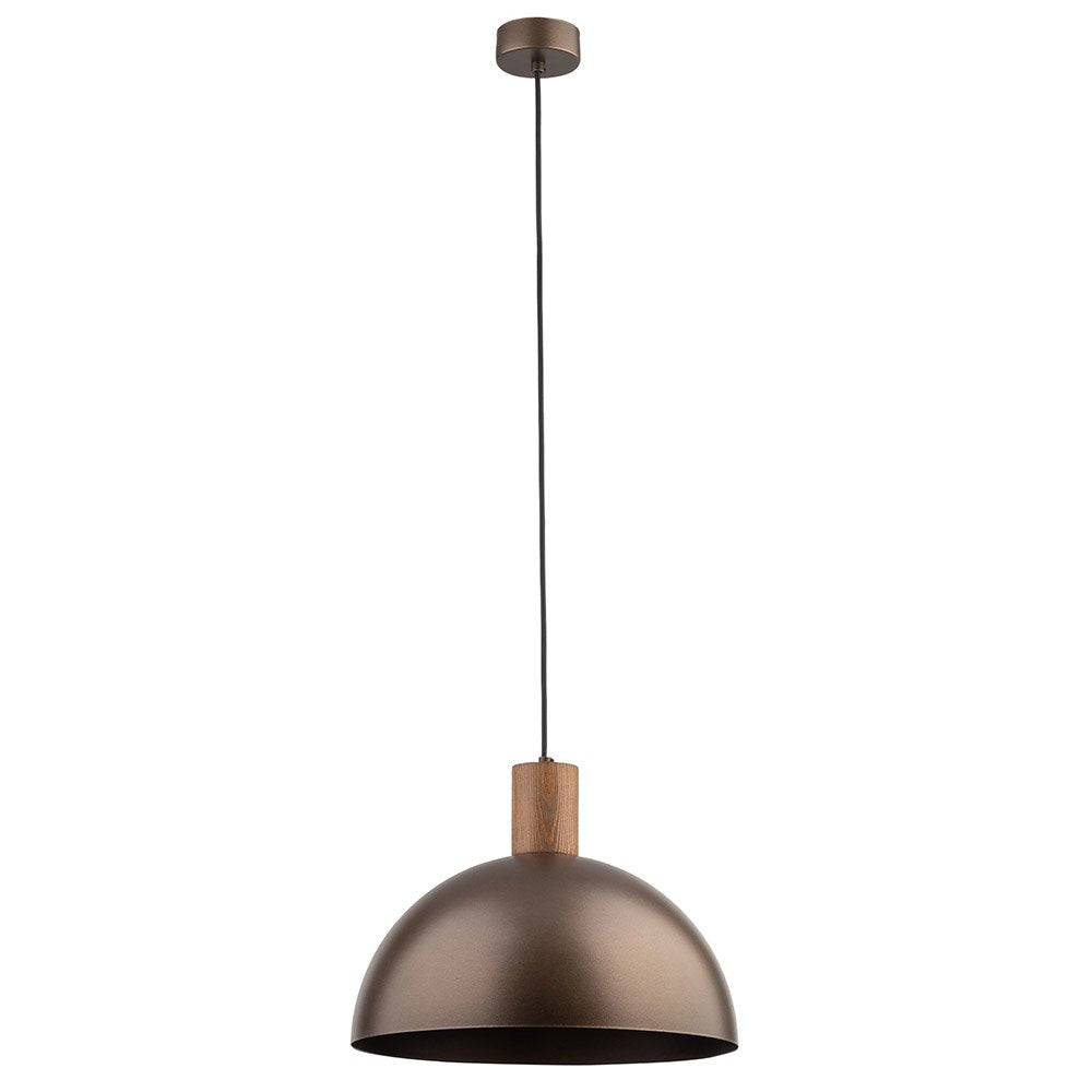 Lampa wisząca TK Lighting Oslo Brown 4508 brązowa nowoczesna