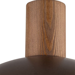 Lampa wisząca TK Lighting Oslo Brown 4508 brązowa nowoczesna
