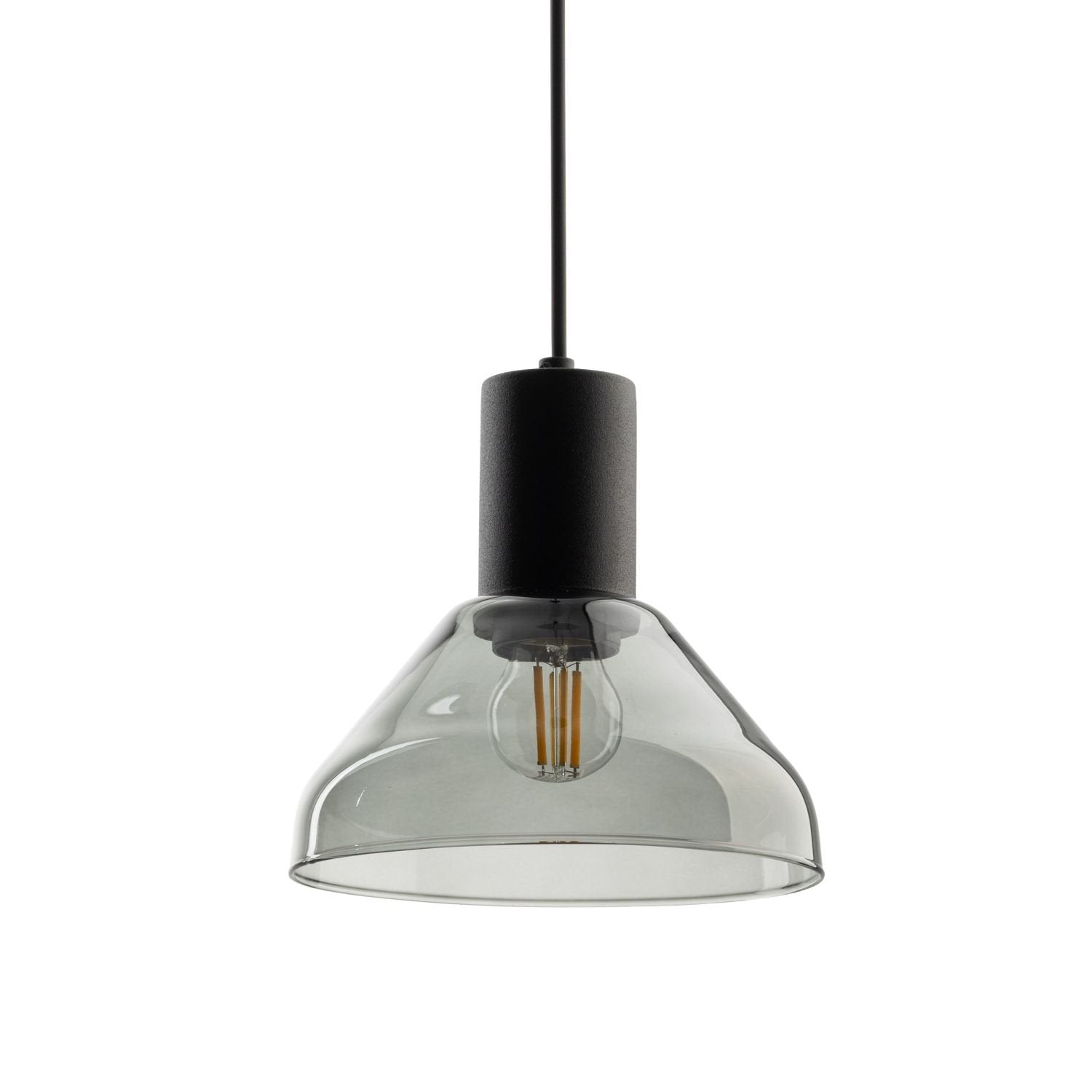Lampa wisząca szynowa 3-fazowa Tracer Neo Black matowa